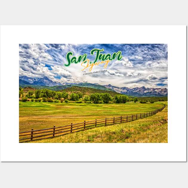 San Juan Skyway near the Dallas Divide Wall Art by Gestalt Imagery